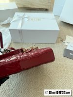 DIOR lady dior joy size : 17/22 cm - Image 6