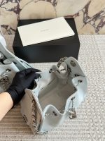 CHANEL 25 HOBO  SILVER HARDWARE SIZE : 22 CM / 26 CM - Image 6
