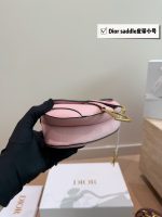 DIOR SADDLE BAG SIZE : 25 X20cm,  18 X19cm - Image 6