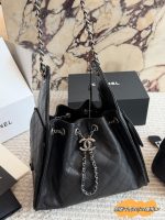 CHANEL 25 bag silver hardware size : 22/26 cm - Image 9
