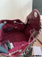 CHANEL 25 BAG SIZE : 22CM / 26CM - Image 9