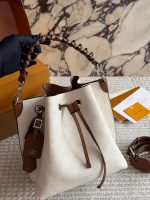 LOUIS VUITTON lv Mahina BAG SIZE :  24 X 26cm