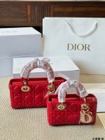 DIOR LADY DIOR JOY  SIZE : 17CM / 22cm - Image 5