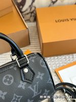LOUIS VUITTON lv nano speedy black 16cm - Image 2