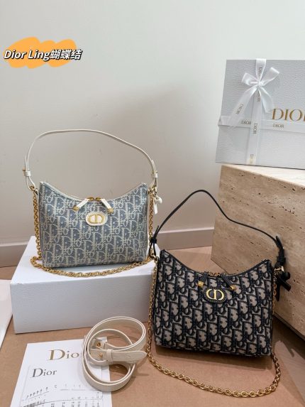 DIOR diorling shoulder bag size : 21 x 17cm