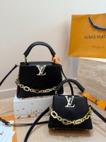 LOUIS VUITTON  lv capucines bag  size :20cm - Image 4