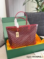 Goyard St Louis tote zipper size : 30x14x25cm - Image 7