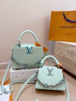 LOUIS VUITTON  lv capucines bag  size :20cm - Image 5