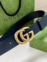 Gucci belt 3.8cm size : 80-100 cm