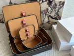 Celine vanity toiletry bag size：  35 × 25 × 10（cm）/28 × 16 ×   9（cm）/小号 16  × 11 ×   7（cm） - Image 4