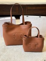 CELINE CABAS  hobo tote size : 33x 30cm / 21 x20cm
