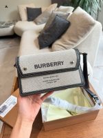 Burberry canvas crossbody bag