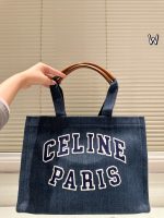 CELINE denim  tote size : 40 x 30cm
