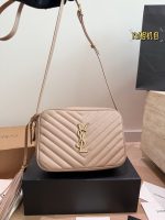 YSL CAMERA CORSSBODY BAG SIZE : 23CM