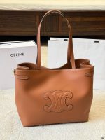 CELINE CABAS  hobo tote size : 33x 30cm / 21 x20cm - Image 6