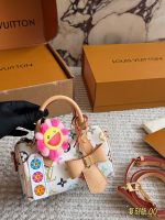 LOUIS VUITTON lv nano speedy murakami bag size : 16cm - Image 2