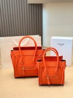 CELINE luggage hobo bag size : 28 x 28cm/ 22 x 20cm - Image 2