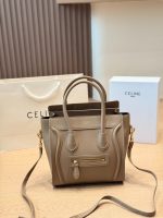 CELINE luggage hobo bag size : 28 x 28cm/ 22 x 20cm - Image 3