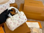 LOUIS VUITTON lv nano speedy size : 16 cm