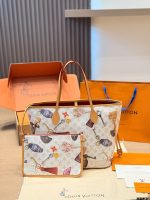 LOUIS VUITTON lv NEVERFULL BAG SIZE : 35 X 30cm