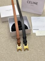 CELINE TRIOMPHE BELT 2.5 CM  SIZE : 75 -100 CM - Image 2