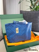 Goyard St Louis tote zipper size : 30x14x25cm