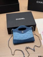 chanel 31 bag nano size :  20*17*3 cm - Image 2