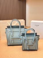 CELINE luggage hobo bag size : 28 x 28cm/ 22 x 20cm - Image 3