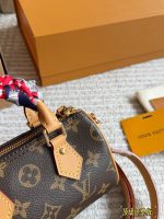 LOUIS VUITTON lv nano speedy bag size : 16cm - Image 3