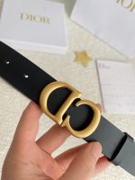 Dior belt 3.0cm size : 80-100 cm - Image 4