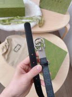 Gucci belt 2.0 cm size : 80-100 cm