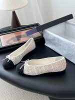 Chanel ballerina shoes heels size : 35-42