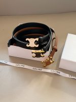 CELINE TRIOMPHE BELT  2CM  size : 75-100 cm - Image 2