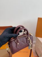 LOUIS VUITTON lv nano speedy size : 16 cm - Image 3