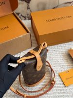 LOUIS VUITTON lv foldme nano bag size : 10*19cm - Image 4
