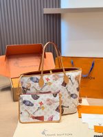 LOUIS VUITTON lv NEVERFULL BAG SIZE : 35 X 30cm - Image 4