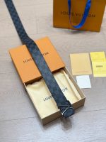LOUIS VUITTON lv belt men 3.8 cm - Image 4