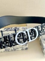 Dior men belt 3.5 cm - Image 4