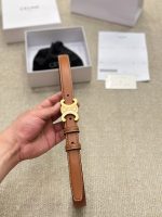 CELINE TRIOMPHE BELT 2.5 CM  SIZE : 75 -100 CM - Image 4