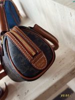 Celine monogram boston speedy mini bag size : 14.5*10cm - Image 4