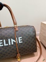 CELINE duffle travel bag size : 50 ×24×21cm - Image 4