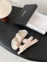 Chanel Velcro beach shoes size： 35-41 - Image 4