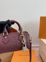LOUIS VUITTON lv nano speedy size : 16 cm - Image 4