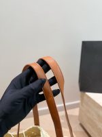 YSL raffia beach bag hobo tote size : 29 x 24cm - Image 3