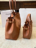 CELINE CABAS  hobo tote size : 33x 30cm / 21 x20cm - Image 2