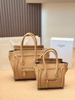 CELINE luggage hobo bag size : 28 x 28cm/ 22 x 20cm - Image 5