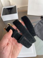 Celine triomphe suede belt 2.5 cm size: 80-100 cm - Image 5