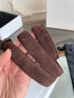 Celine triomphe suede belt 2.5 cm size: 80-100 cm - Image 5