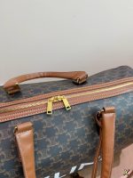 CELINE duffle travel bag size : 50 ×24×21cm - Image 5
