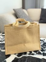 CELINE Cabas Thais raffia beach bag size : 40cm - Image 5